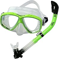Vista 10 de PROMATE Juego combinado de máscara de buceo y esnórquel