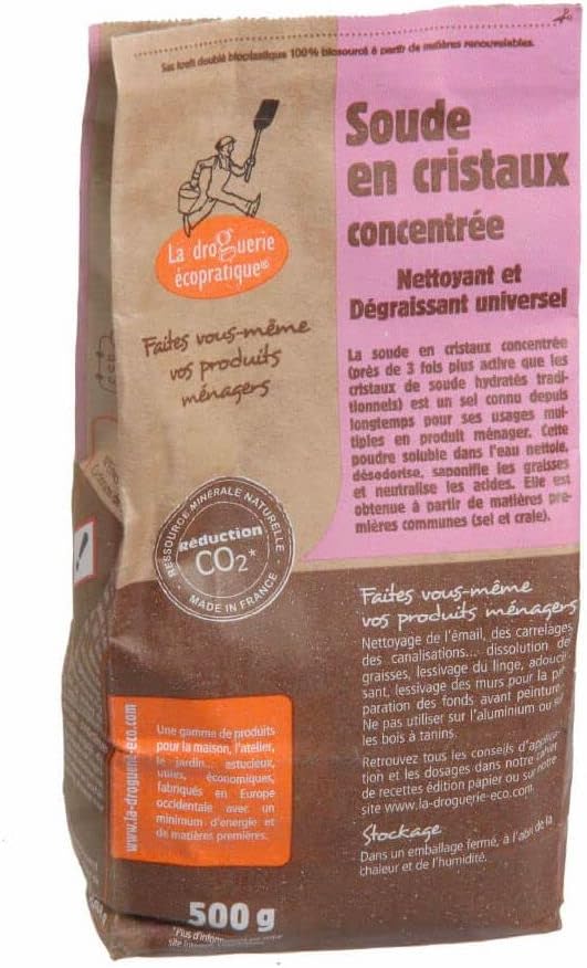 Kristal Soda 1kg, Liquid, Hypoallergenic, Unscented, 1000ml, 3 Pack