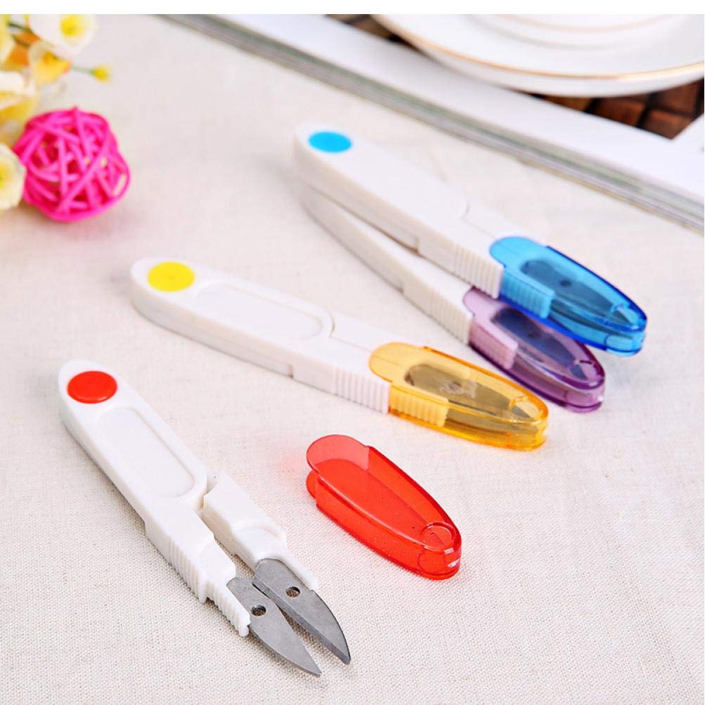 Tossper 1Pc Thread Snips Sewing Snippers, Cross Stitch Scissors For Travel Tailor Seamstress Fishing Clothes Embroidery Craft