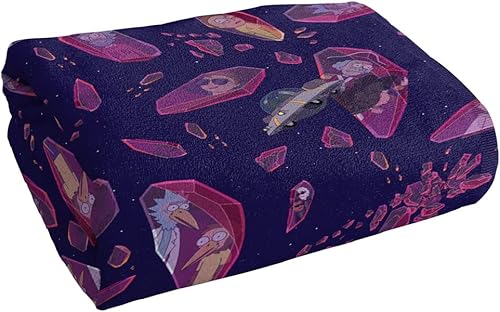 Miniatura 3 de Rick and Morty - Toalla de playa, 30 x 60 pulgadas, toalla de playa Crystal Starfield