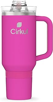 Cirkul 40oz. Brink Stainless Steel Tumbler with Handle, All-Day StrawSip™, Double-Wall Insulated