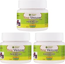 Bee Venom Knee & Joint Pain Relief Cream 300gm | Ultra Strength Bee Venom Pain Relief Cream | Bee Venom Joint And Bone Therapy Cream Pack Of 3 Pics