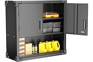 Aobabo Wall Storage Cabinet: Secure and Versatile Outdoor Storage Solution