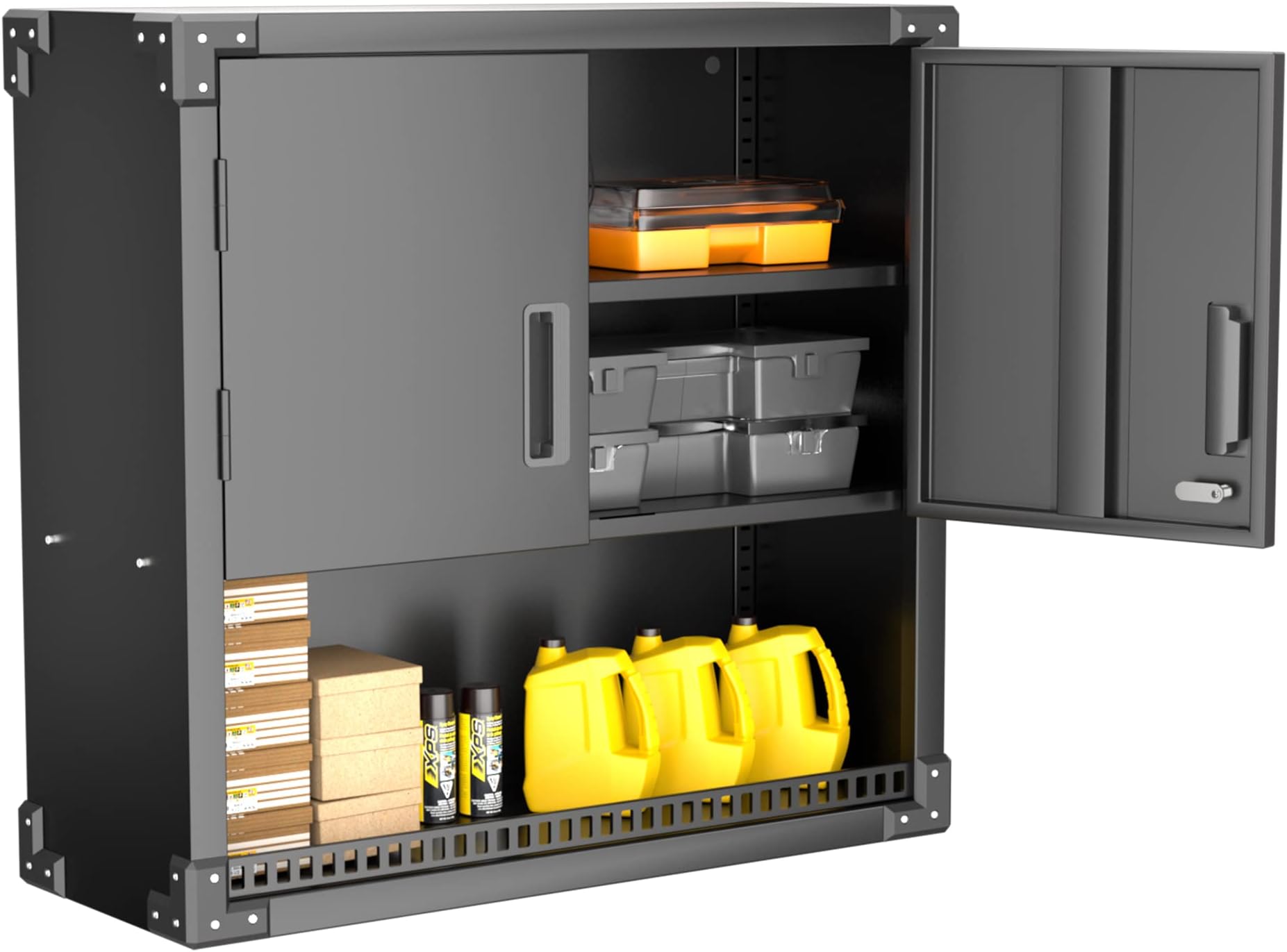 Amazon.com: Husky 29 in. H x 28 in. W x 12 in. D Steel Garage Wall ...