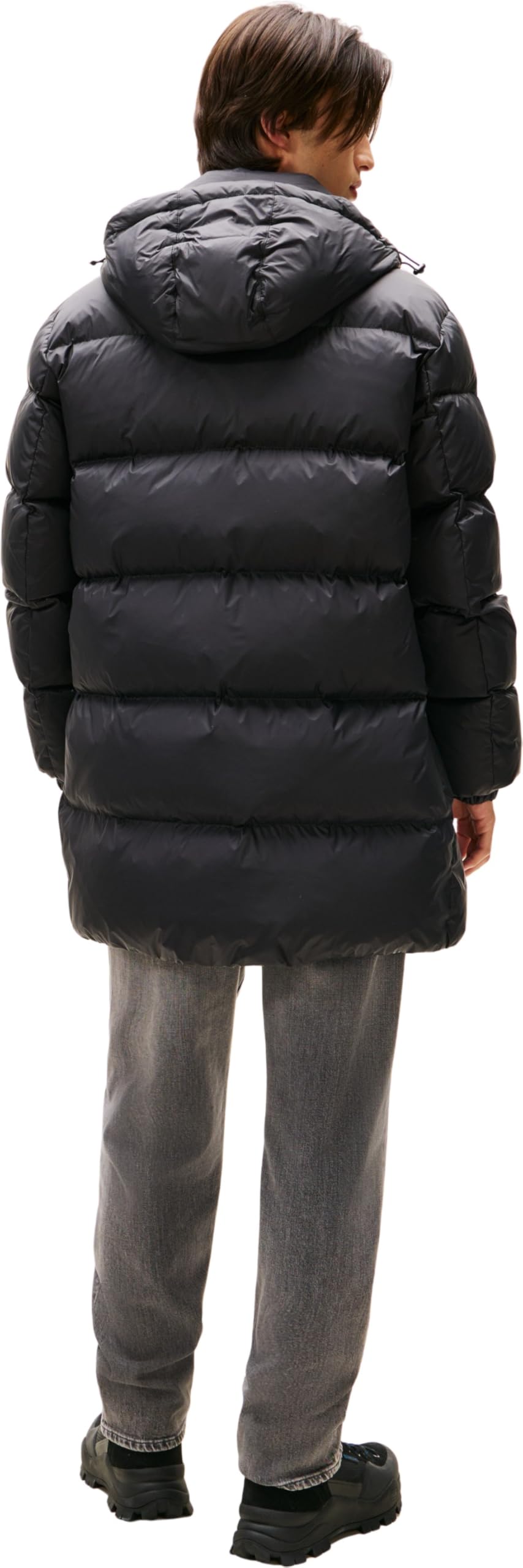 Tommy Jeans Uomo Piumino Essential Down Parka con Cappuccio