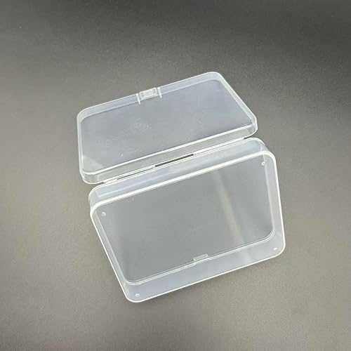 Miniatura 7 de 12 recipientes de almacenamiento de plástico transparente pequeños con tapas, ideales para suministros de manualidades, joyas, juguetes pequeños,