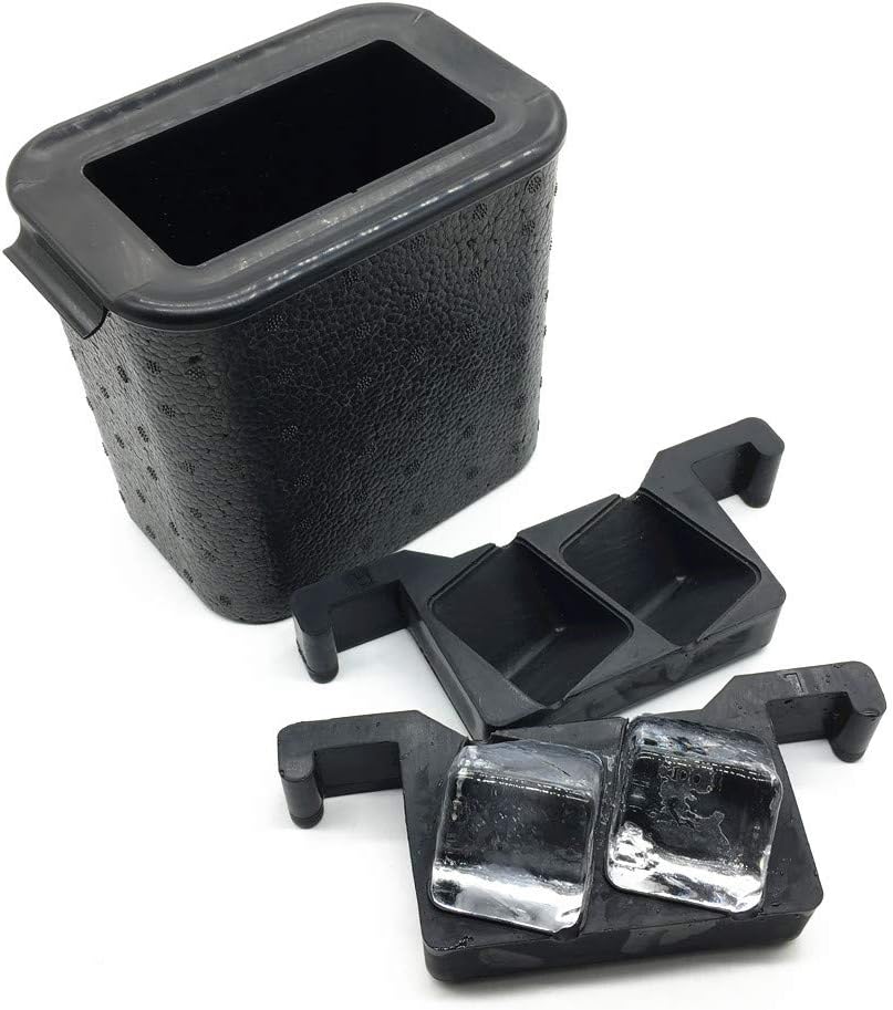 Crystal Clear Ice Cube Maker Makes 2 Two Inch Cubes Craft Ice Mold