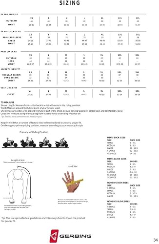 Miniatura 6 de Gerbing EX Pro Unisex 12V Heated Motorcycle Jacket, Unisex, Waterproof Breathable, Removable Insulated Liner