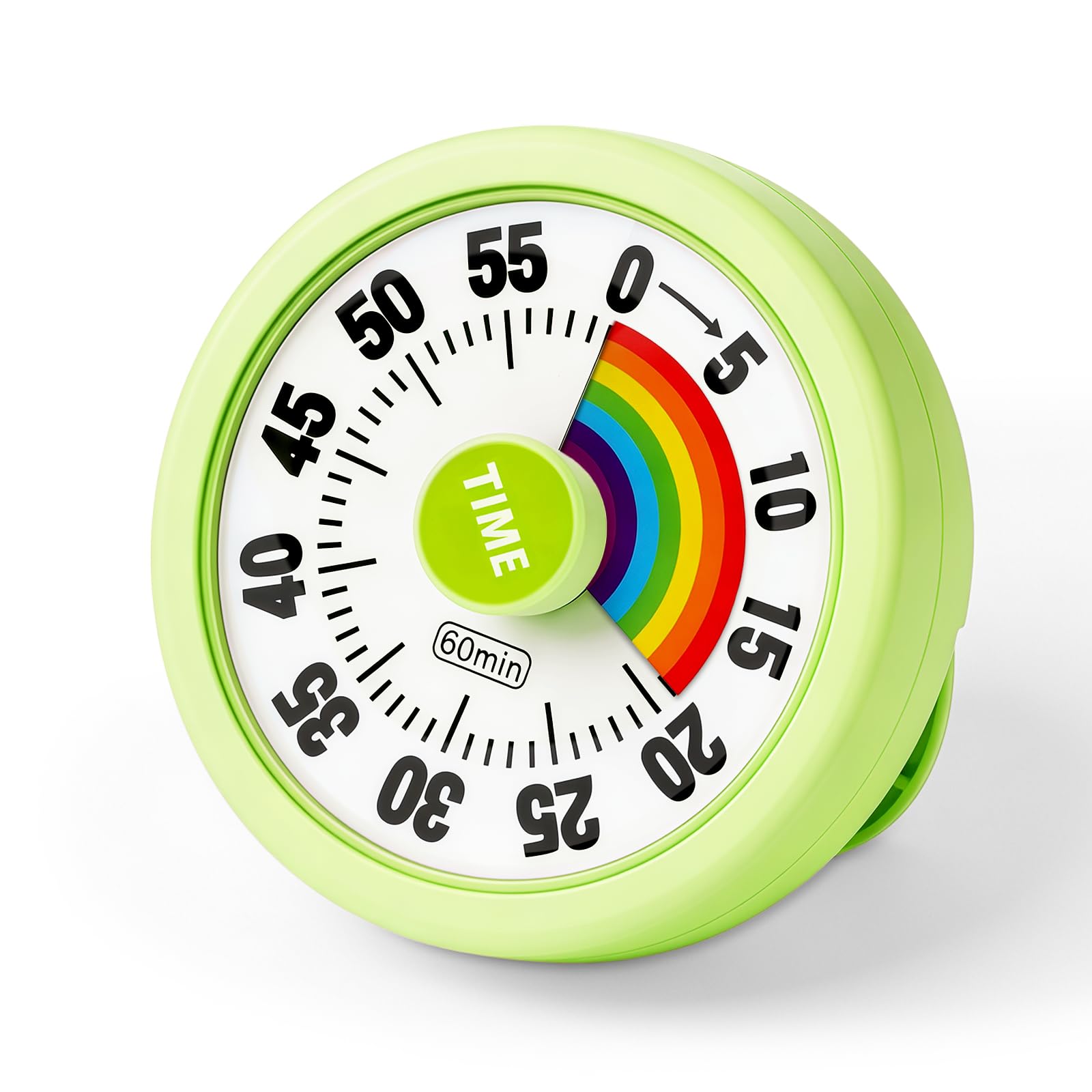 Flintronic Visueller Timer für Kinder, 60 Minuten Countdown, Timer mit leisem Betrieb, Pomodoro-Timer, Zeitmanagement-Tool für Klassenzimmer, Büro, Küche