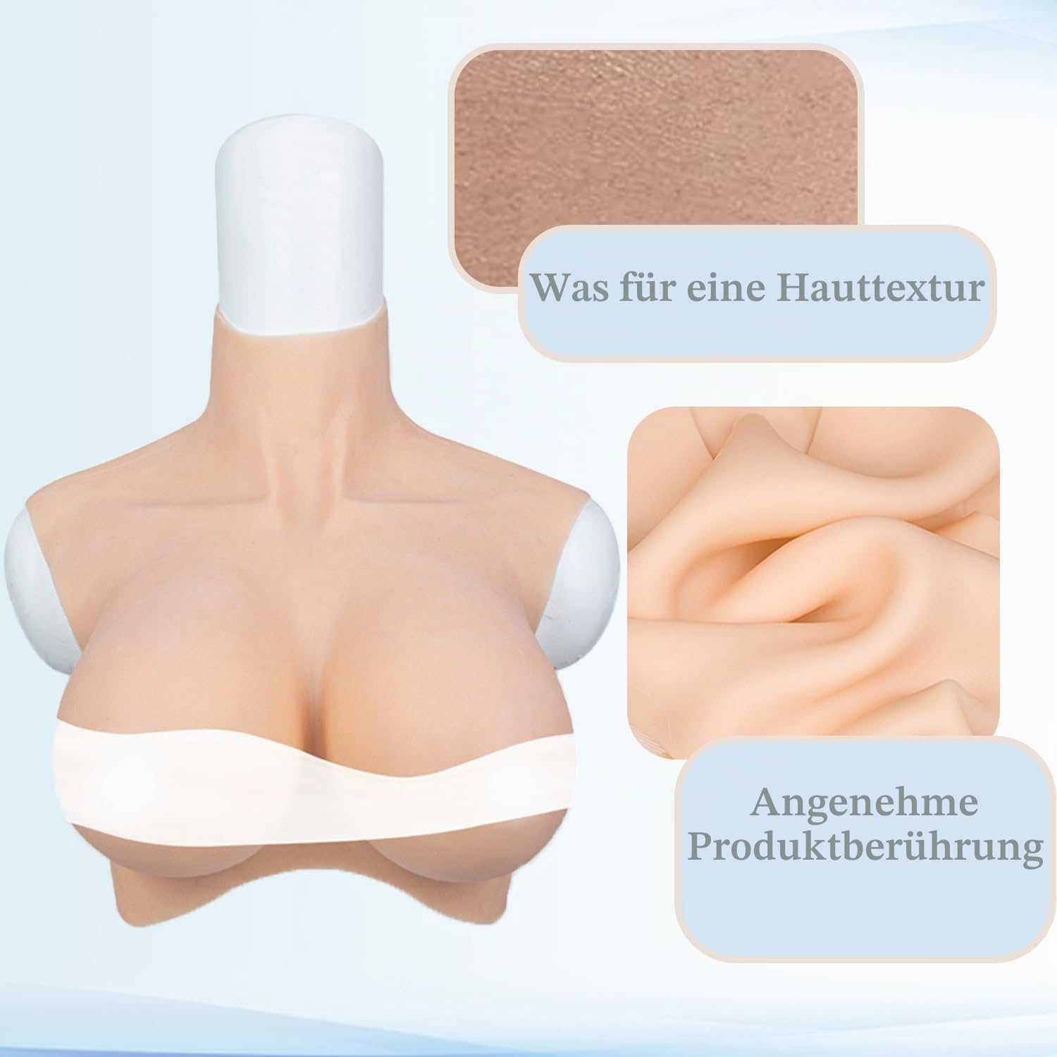 Silikon Brüste Künstliche Brüste Fake Brüste C-G Cup Realistische Silikon Brustformen Silikon Brustplatte Falsche Brüste für Crossdresser Drag Queens Cosplay