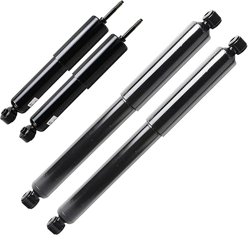 Miniatura 162 de Detroit Axle - Amortiguadores traseros para Chevrolet Equinox GMC Terrain Pontiac Torrent Saturn Vue Suzuki XL-7, 2 Amortiguadores traseros