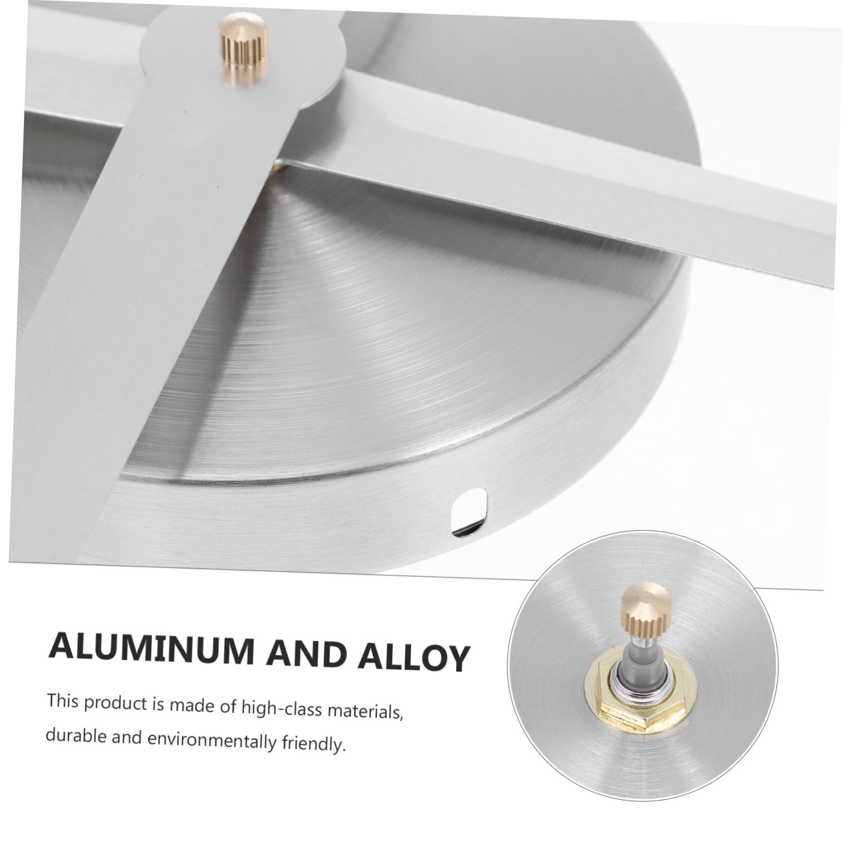 Kit De Rechange Mécanisme Horloge Murale à Grande Aiguille Argenté - Mouvement Quartz DIY Pour Horloges