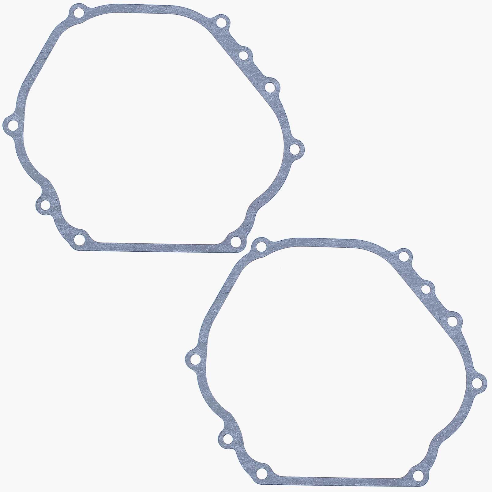 Haishine 2Pcs Crankcase Cover Gasket for Honda GX390, GX340, 188F Engines - Fits 11HP, 13HP 4-Cycle Gas Motors - Replaces 11381-ZE3-801