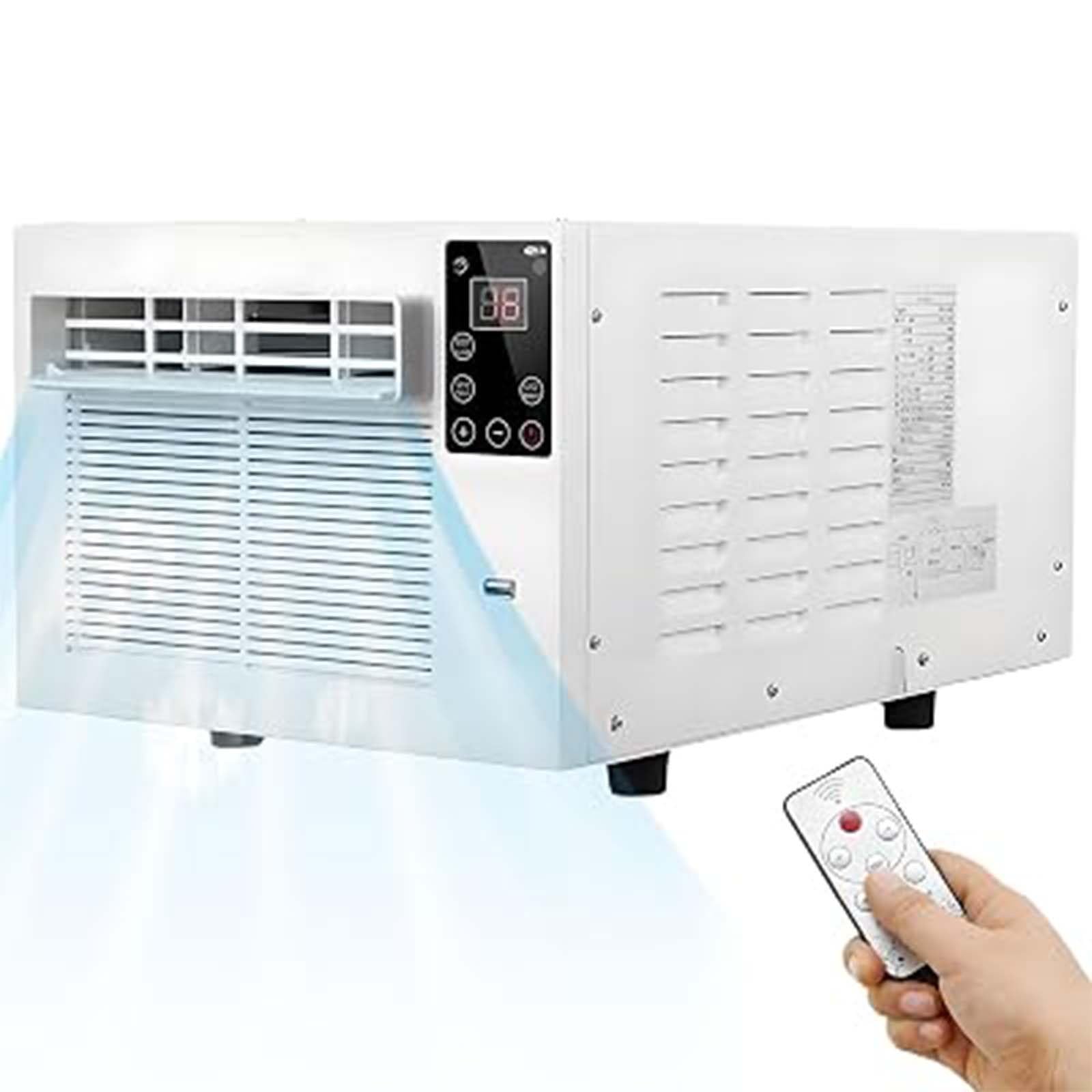Cutangelar One Color Portable Air Conditioner With Remote, 280W, No Installation Required