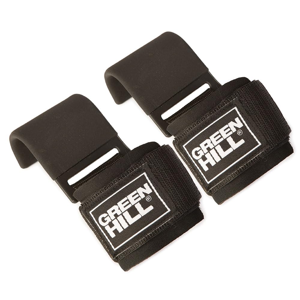 Correas de muñeca con gancho Green Hill para evitar dolor y fatiga de agarre 6