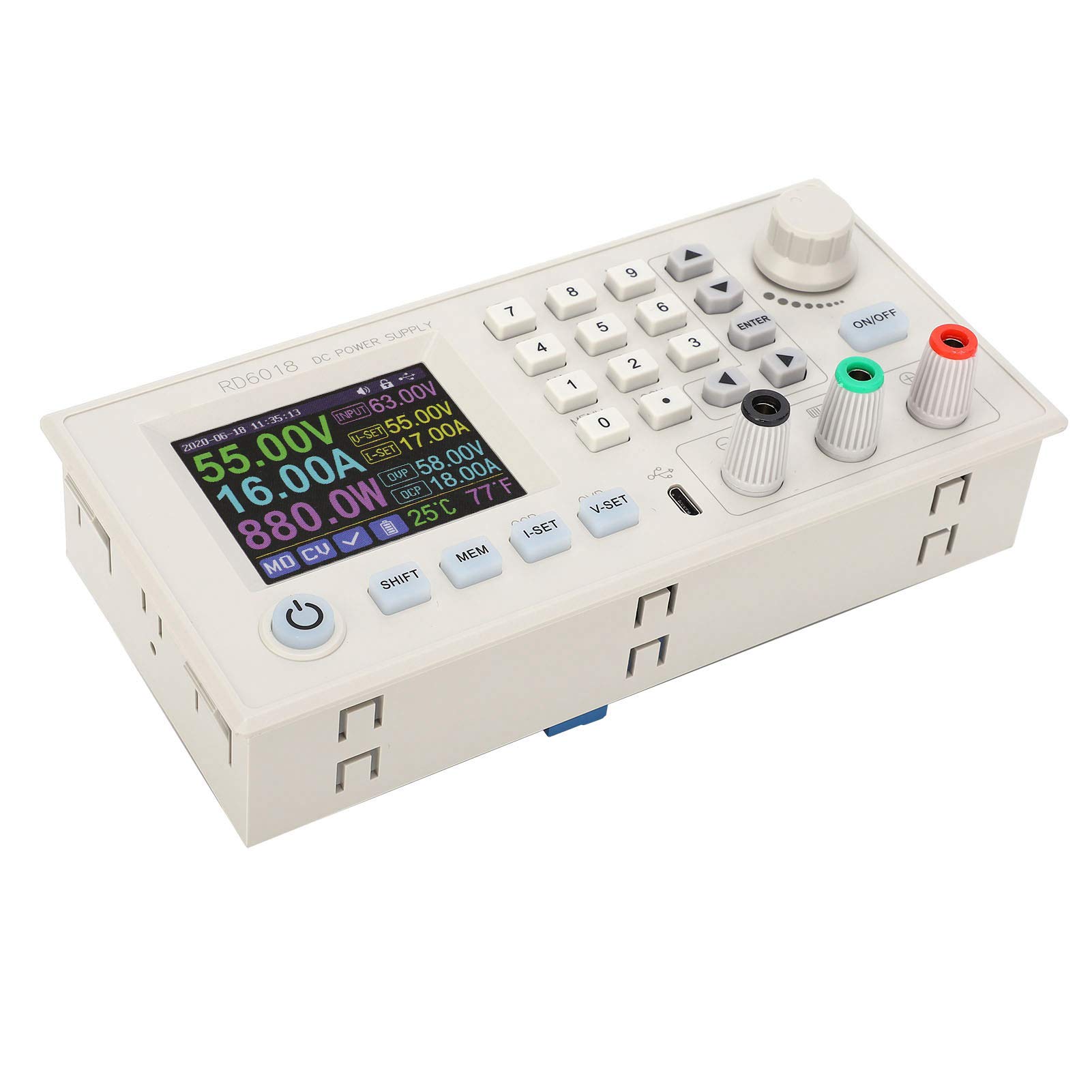 Convertitori di Potenza Tbest, Modulo DCDC CNC, Alimentatore Boost, Adattatore Regolabile Step Up e Down 6-70 V a 0-60 V (RD6018)