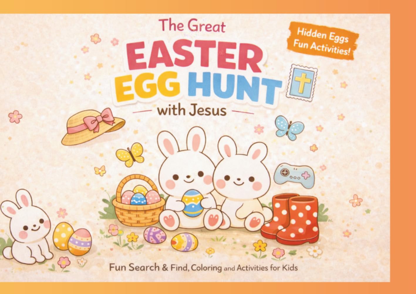 The Great Easter Egg Hunt: Fun Search & Find, Coloring and Activities for Kids