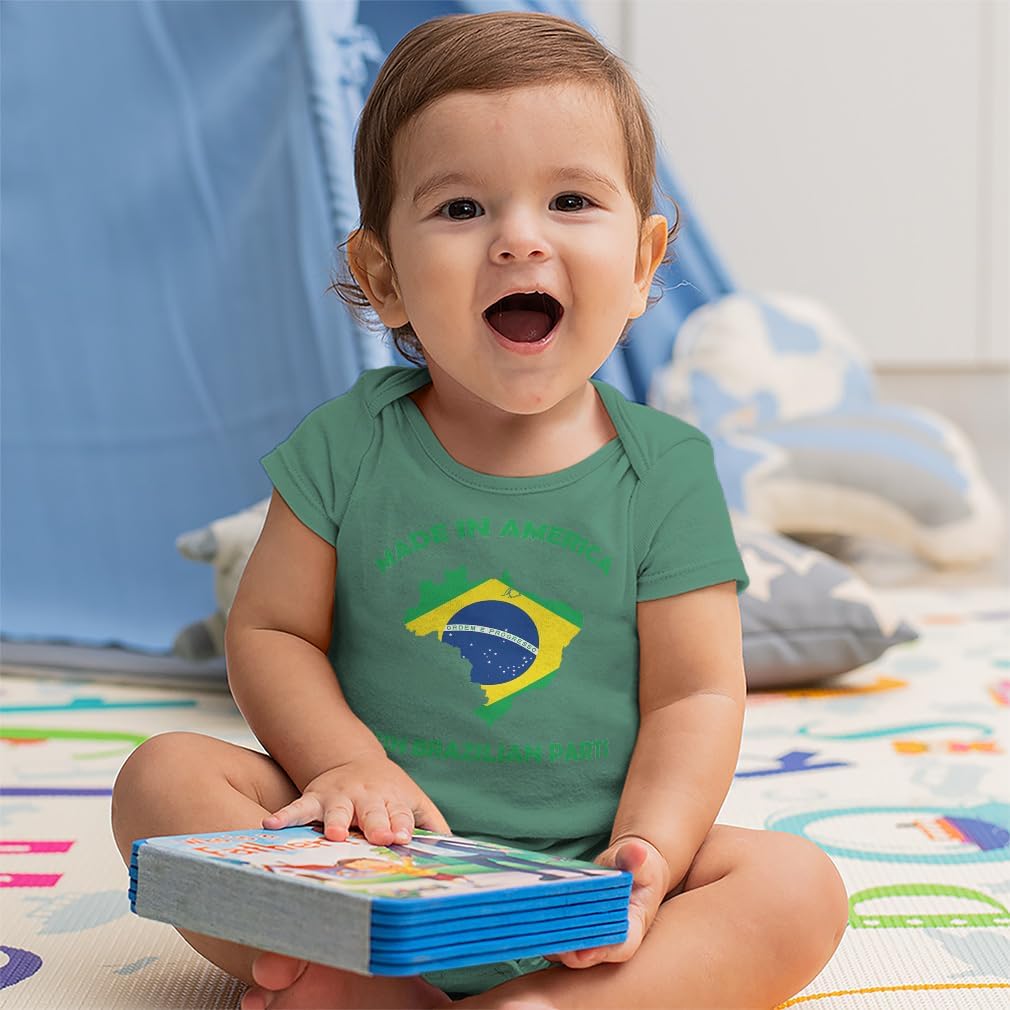 Cute Rascals Baby Bodysuit Made in America with Brazilian Parts Funny Boy & Girl Baby Clothes Cotton