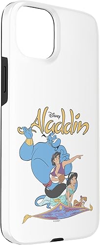 Vista 21 de Funda mágica para iPhone 13 Pro Disney Aladdin Group Shot