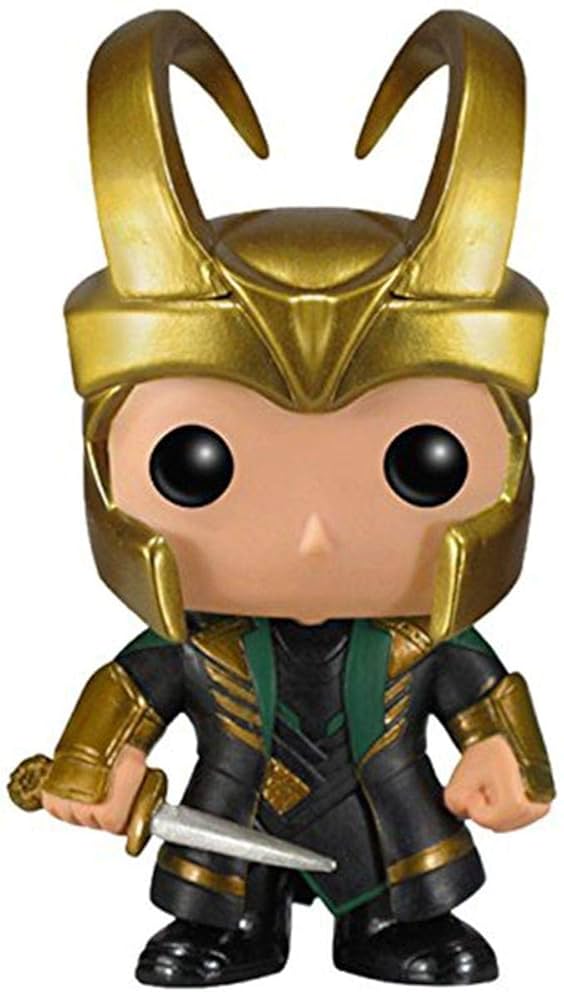 Amazon.com: Funko POP Marvel (Bobble): Helmet Loki Action