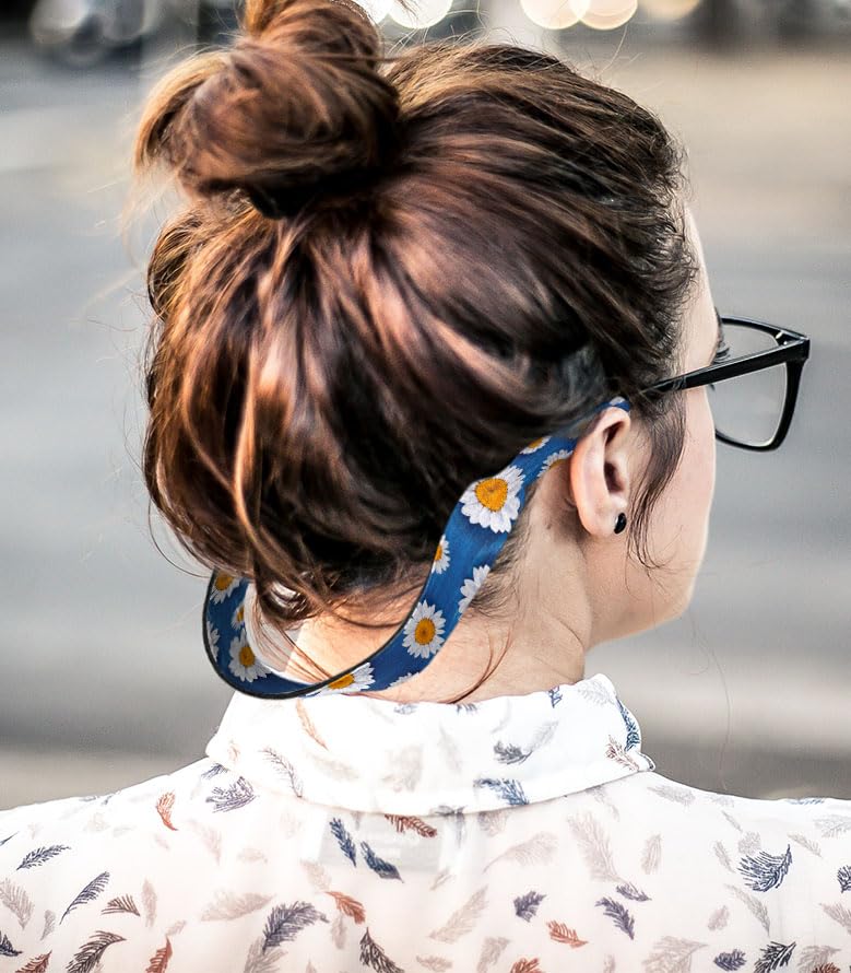 Image of WIRESTER Fashion Eyeglasses Strap, Floating Sunglass Holder Strap, Safety Flexible Neoprene Eyewear Retainer for Men Women