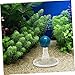 GANAZONO 4pcs Crystal Sphere Holders for Fish Tanks and Fountains Decorative Stand Lightweight and Sturdy Design for Home Decor and Aquarium Accessories