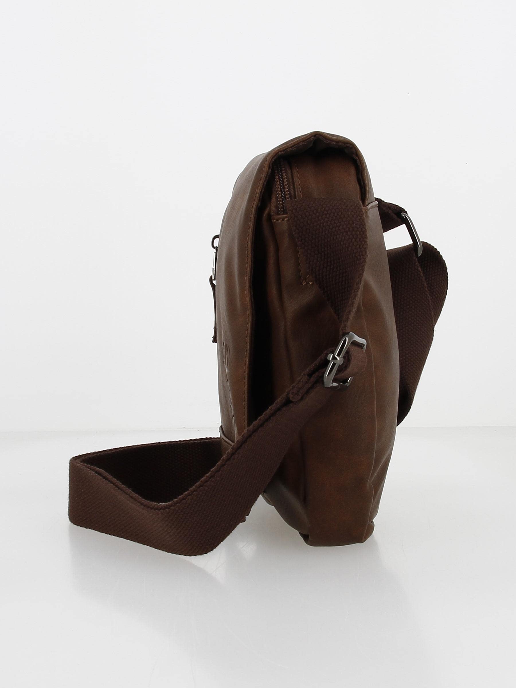 OXBOW - Pochette porte travers pu brown - Marron - Taille Unique - Sacoche pochette bandouliére