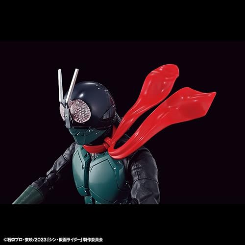 Miniatura 6 de Bandai Hobby Shin Kamen Rider - Kit de modelo estándar de elevación de figura de piloto enmascarado