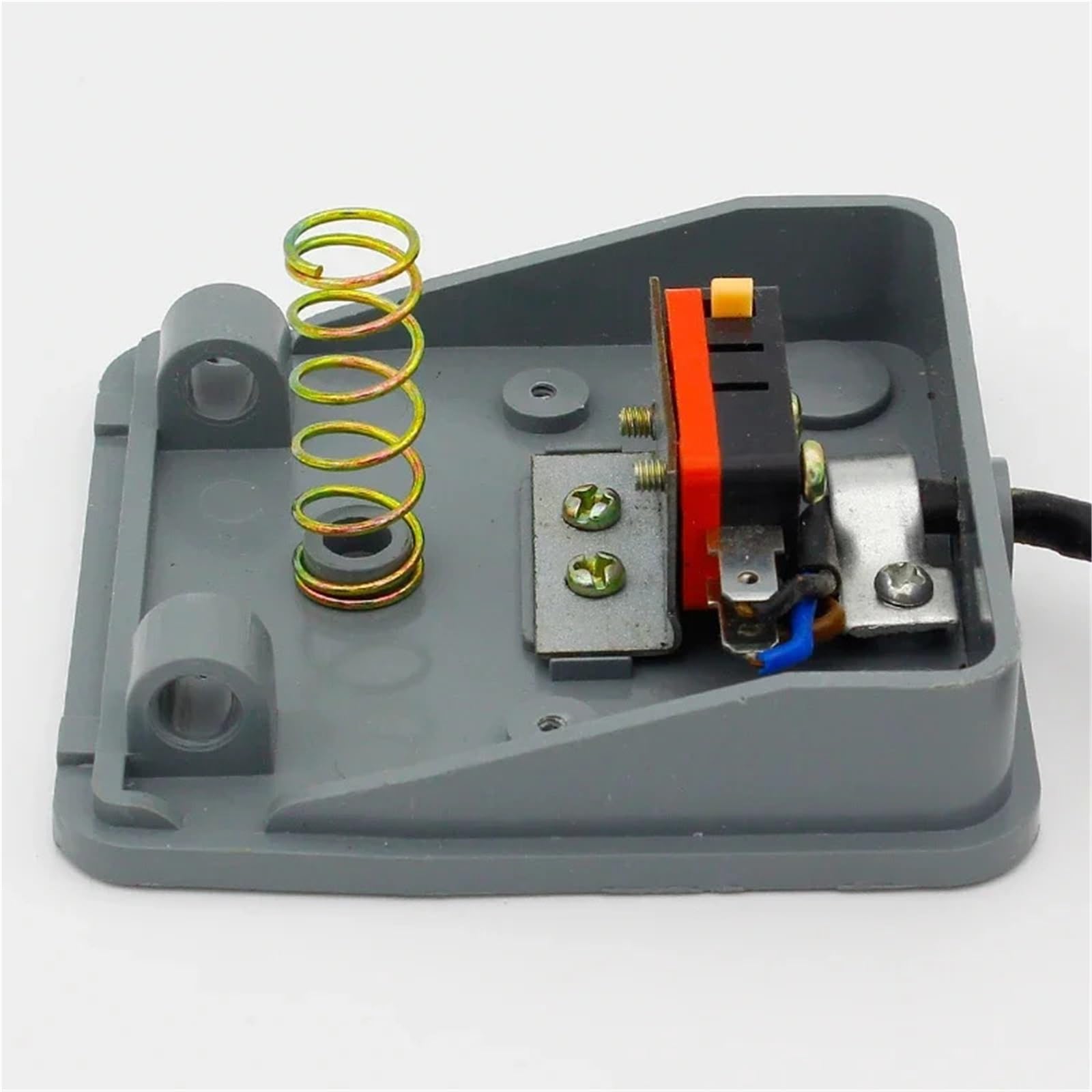 Interruptor de pie Pedal de Control momentáneo SPDT de 0 a 400 V, Gris, 1 Unidad