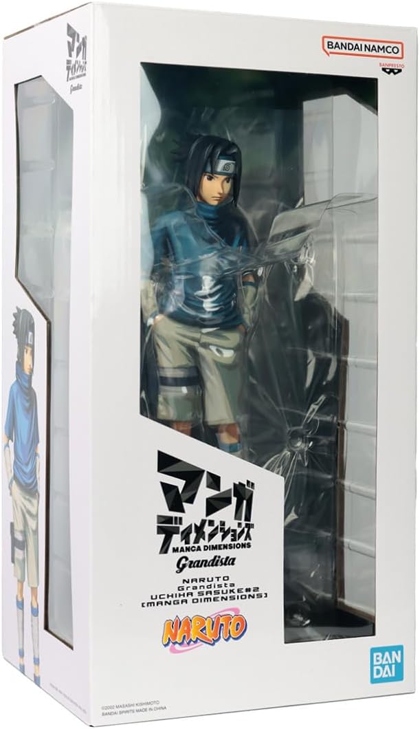 BanPresto - Naruto - Grandista Uchiha Sasuke #2 (Manga Dimensions) Statue