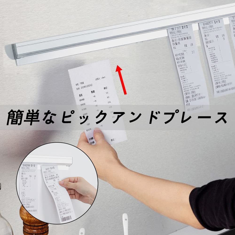 あびさオーダーページ Amazon.co.jp: 伝票差し オーダークリッパー 壁掛け 30/40/50/60