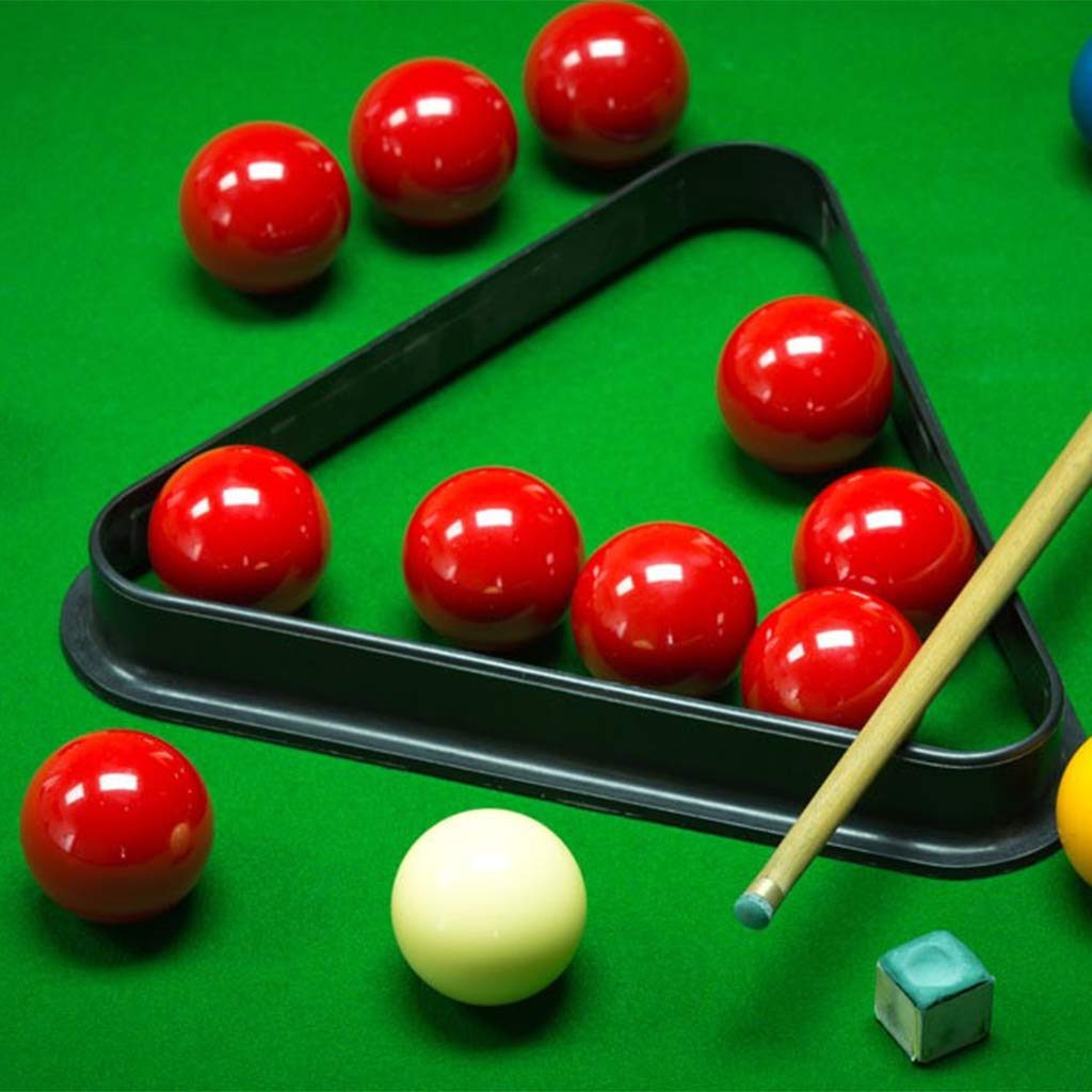 Bolas de Billar inglesas con Forma de triángulo de plástico, organizan estantes Resistentes, Juego de Billar, Accesorio de Almacenamiento para Club, Estante de Billar