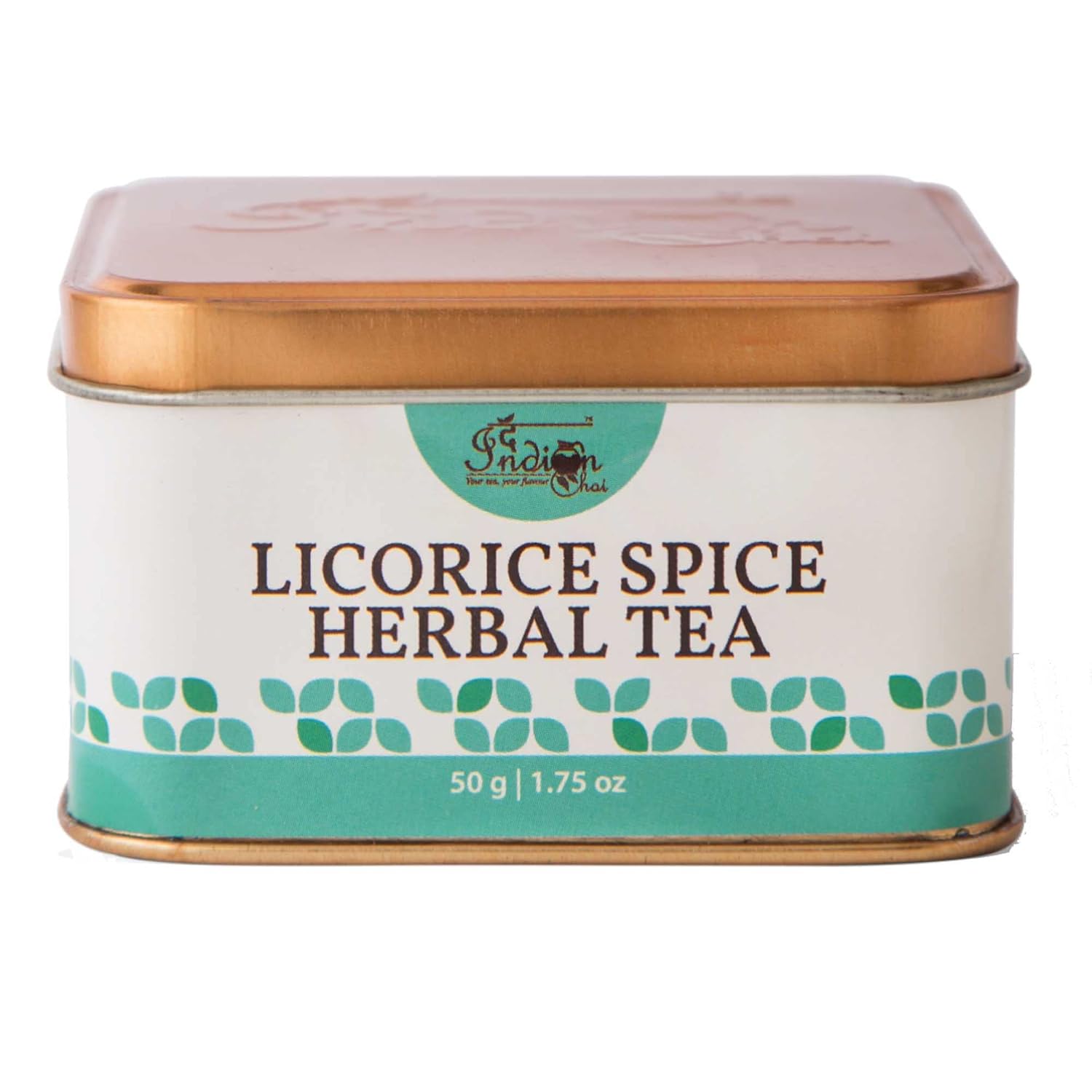 The Indian Chai Licorice Spice Herbal Tea 50g with Vanilla, Orange
