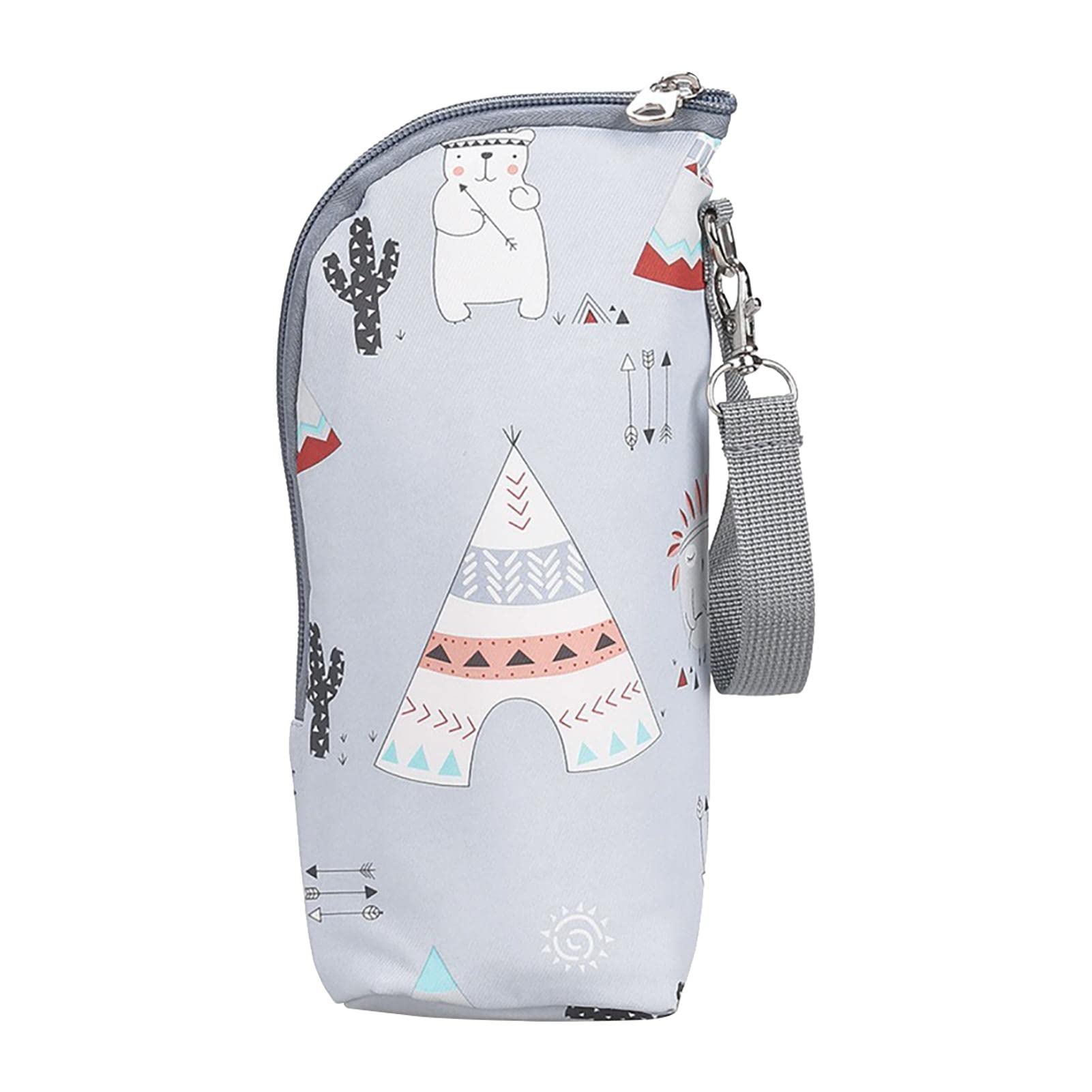 Insulated Milk Bottle Bag, Baby Bottle Thermal Insulated Bag, Insulated Bottle Bag for Baby Milk, Portable Breastmilk Storage Bottles Bag, Feeding Bottle Warmer Bag Carrier Milk Bottle Holder Travel