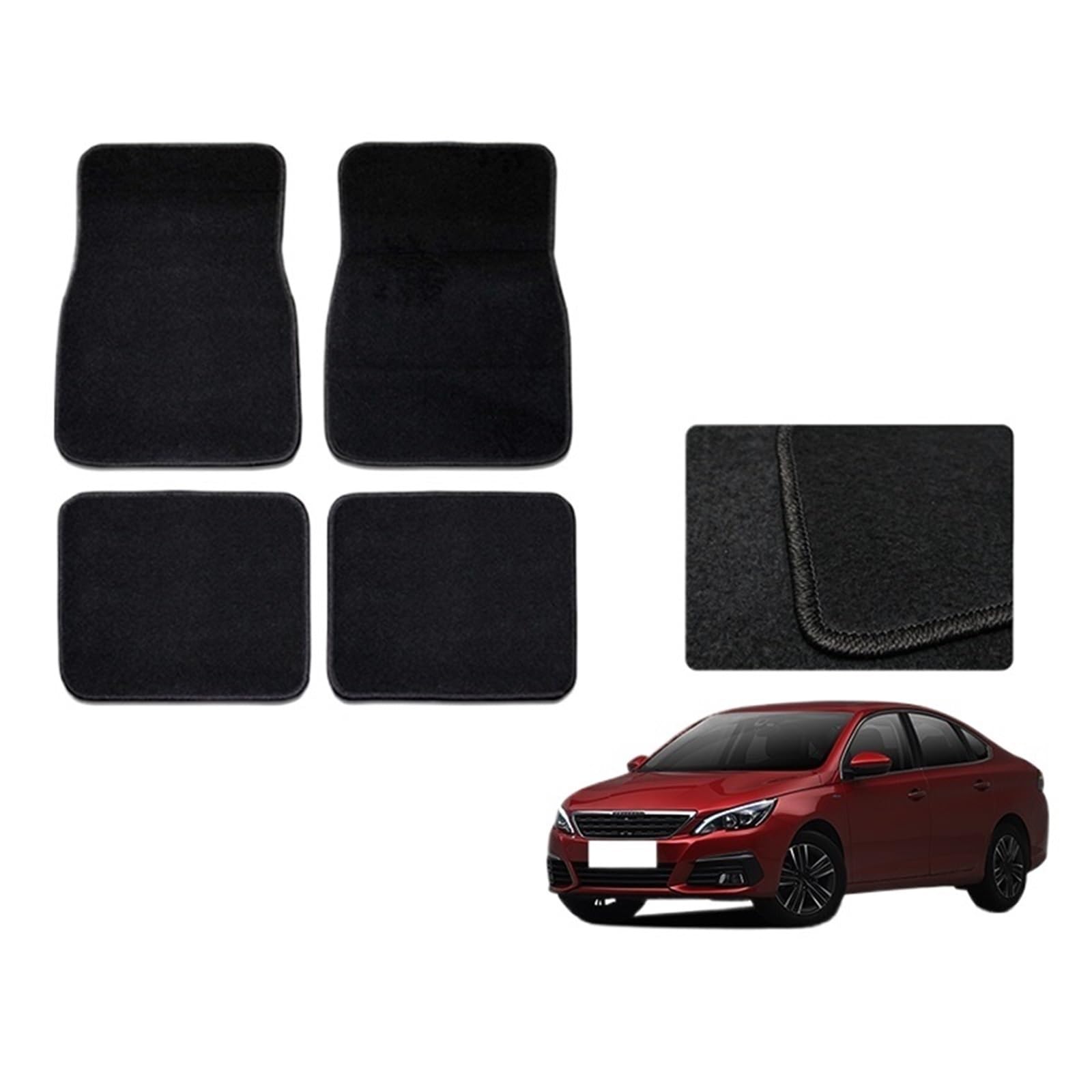 Do Peugeot akcesoriów 308 maty pojazdu
