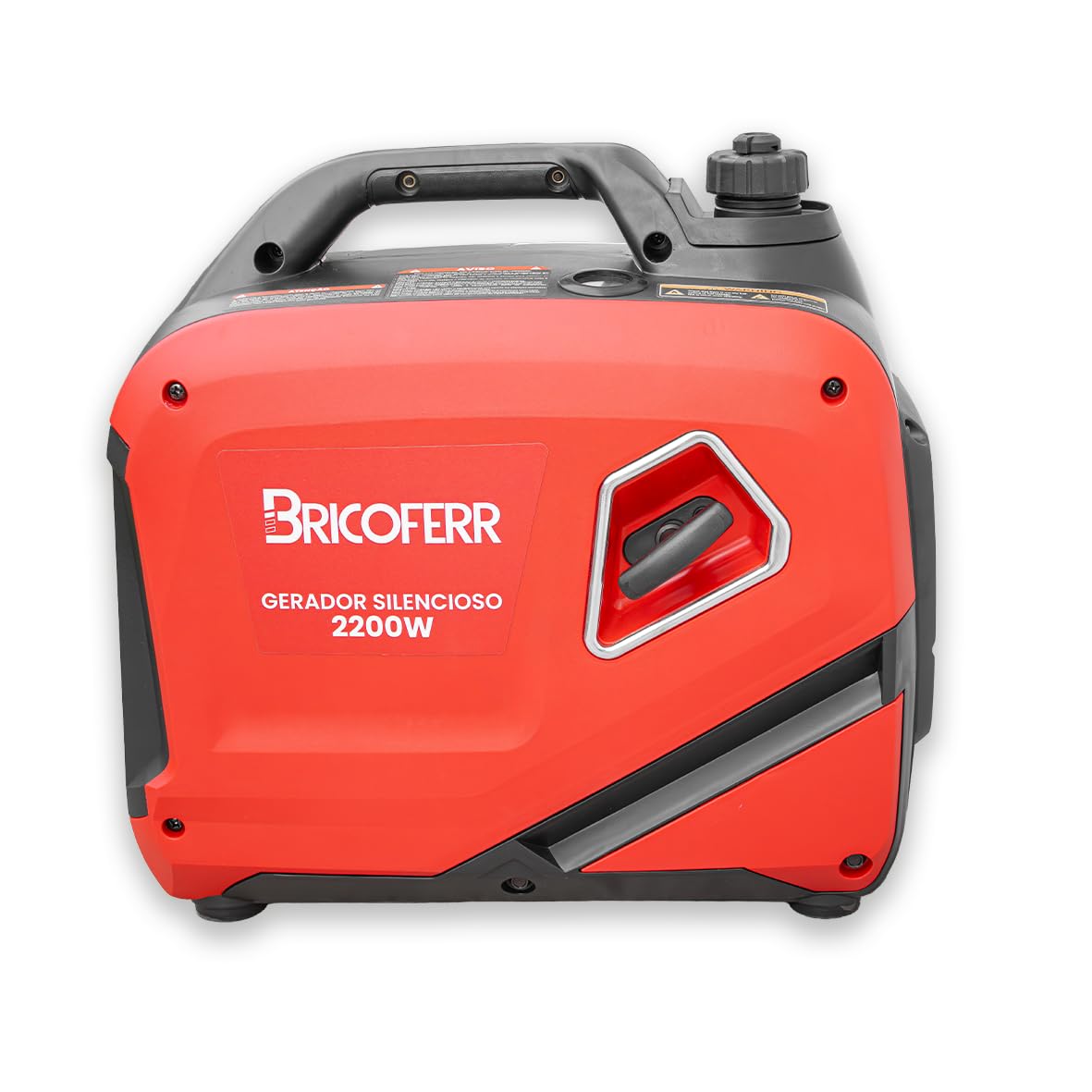 Bricoferr Generador Silencioso 2200 W 3,5 HP