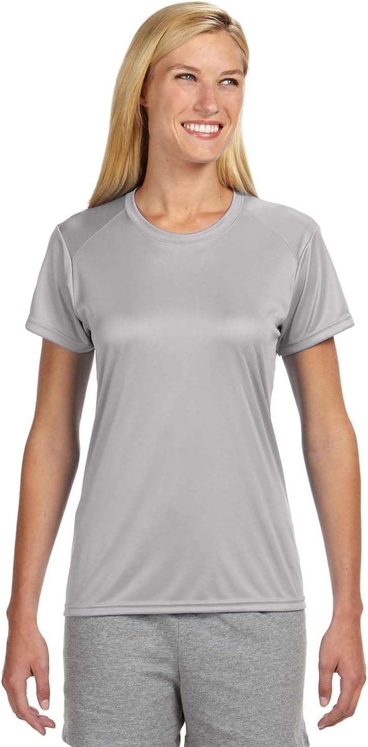 NW3201 Ladies Cooling Performance Tee Silver Medium