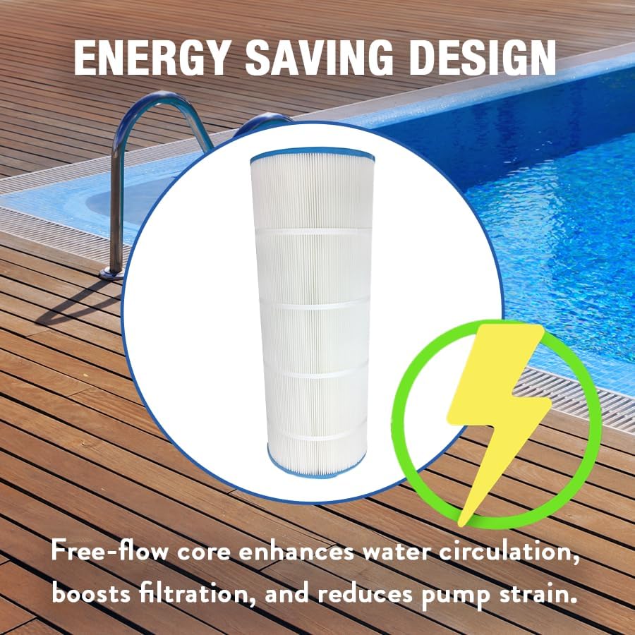 Miniatura 6 de Doheny's Filtro de spa para piscina PA1201  Filtros de repuesto para Hayward Star-Clear Plus C1200  Sustituye a Pleatco PA120, Unicel C-8412, Filbur