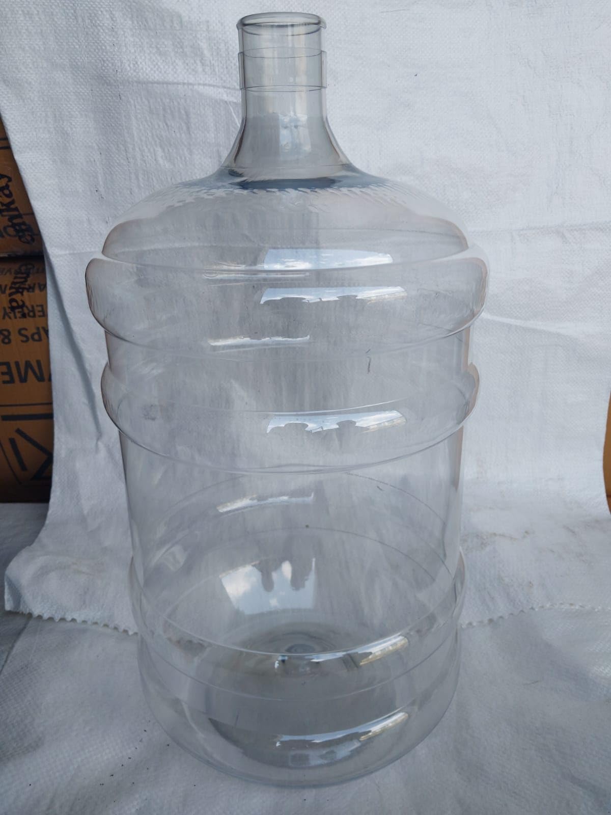Transparent Plastic Water Jar 20 Litre | 20L Capacity, Clear Plastic-image-35