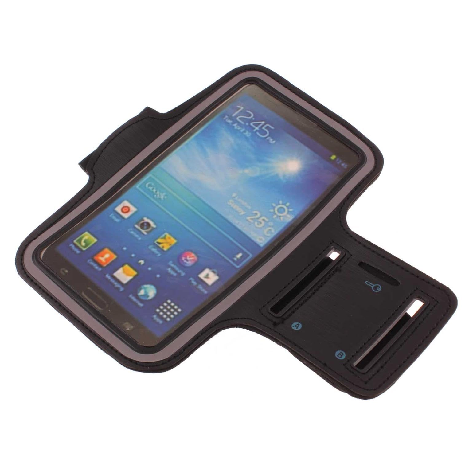 Running Armband Sports Gym Workout Compatible with T-Mobile REVVL 7/7 PRO 5G, Case Cover Band Arm Strap Reflective