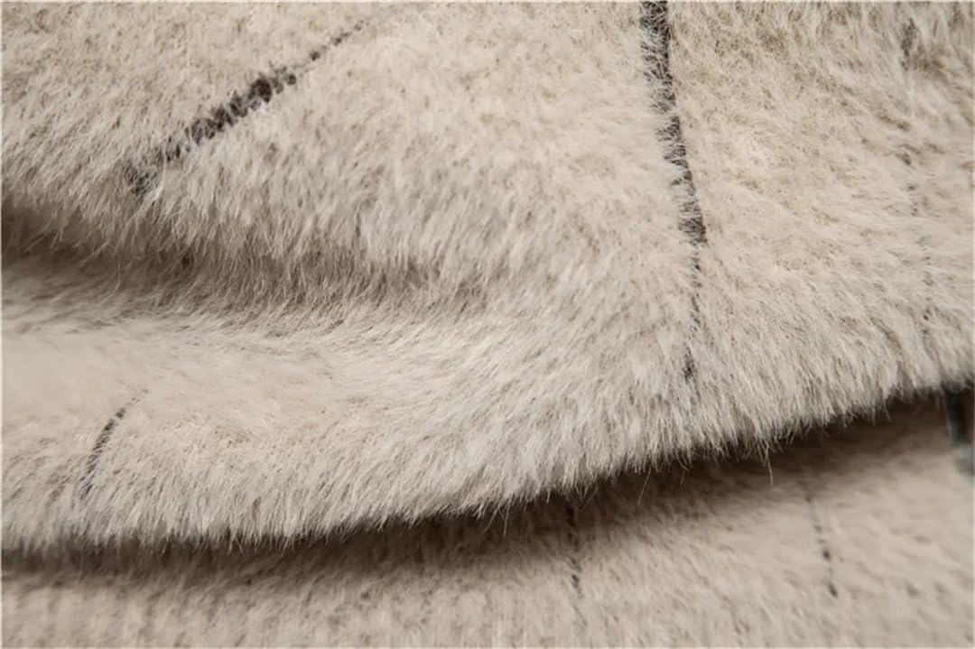 [Disimlarl] 秋冬模造ミンクセーターニットプルオーバーモックネックセーター男カジュアルセーター