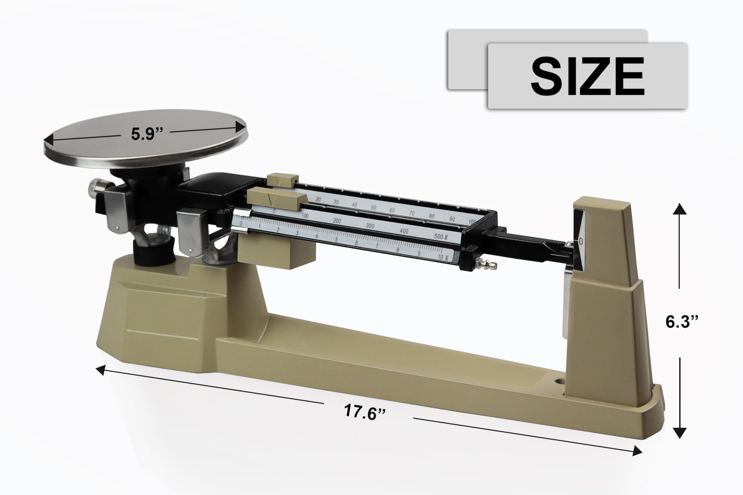 Vision Scientific VB0100-3 Triple Beam Balance with Tare and