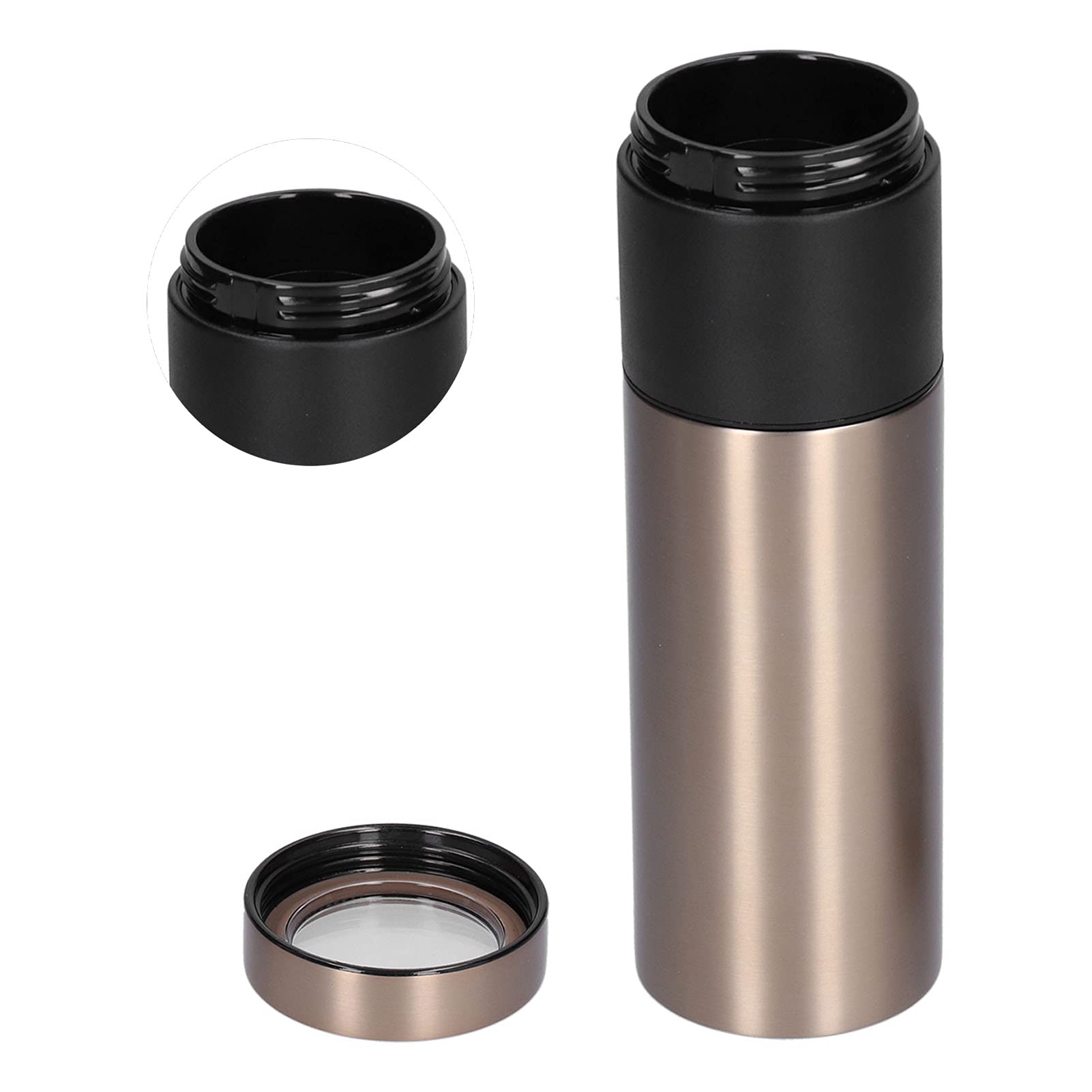 Taza de Vacío de Acero Inoxidable Taza Térmica de Agua Aislada de Doble Pared de 330 Ml con Filtro y Tapa de Bloqueo de 32 a 212 °F para Viajes, Oficina, Coche, Escuela, Uso Al Aire Libre