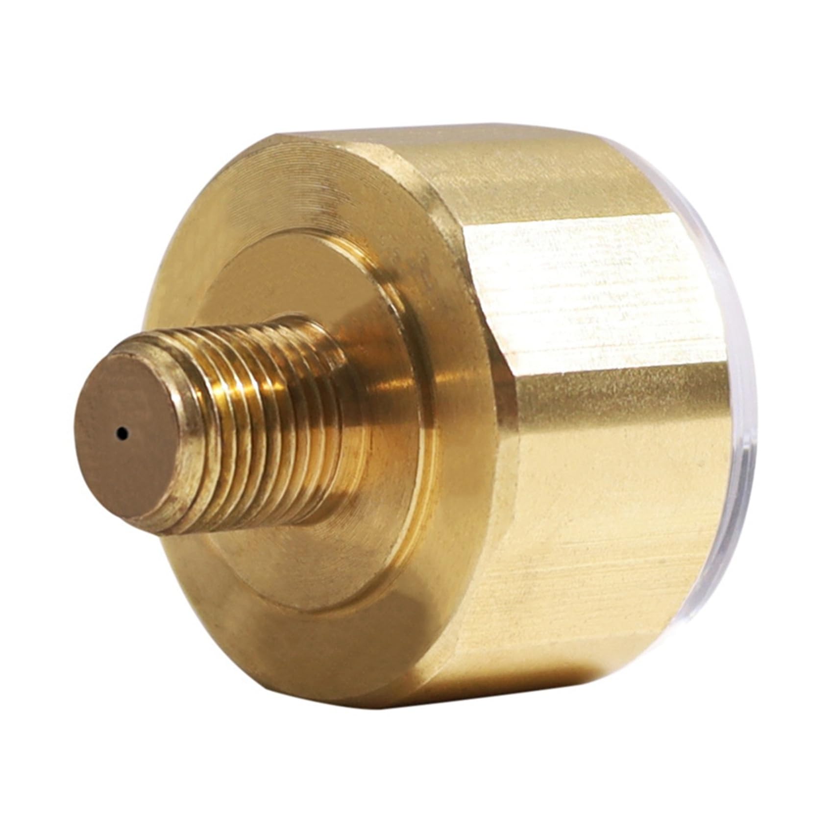 3X Manómetro de Presión de Aire de Precisión con Esfera de 28 mm ED 350 Bar con Rosca de 1/8 Pulgadas para Adaptador PCP