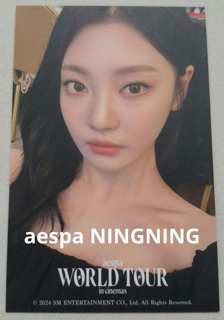 aespa:WORLD TOUR in cinemas　DVD ニンニン　トレカ aespa:WORLD TOUR in cinemas DVD ニンニン トレカ - メルカリ
