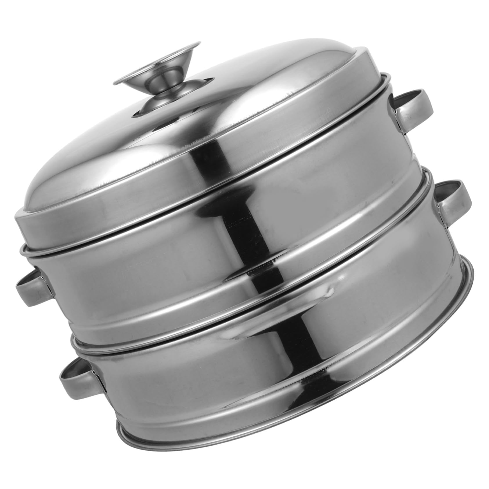 Edelstahl Dampfgareinsatz 1 Satz mit Deckel für Kochen