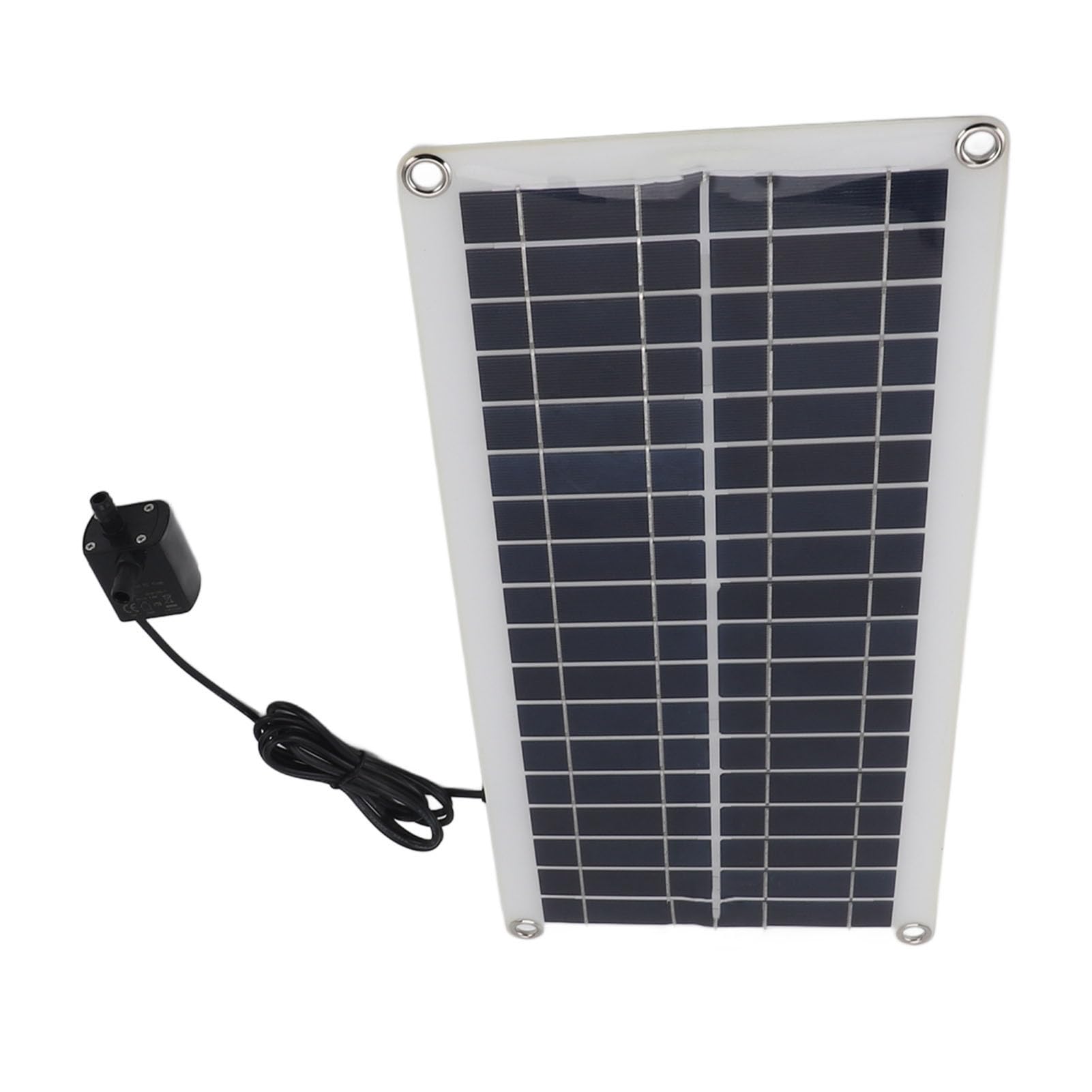 Pompa Ad Acqua con Pannello Solare Policristallino Pompa Solare Durevole da 50 W per il Miglioramento Dell'ambiente dello Stagno del Giardino