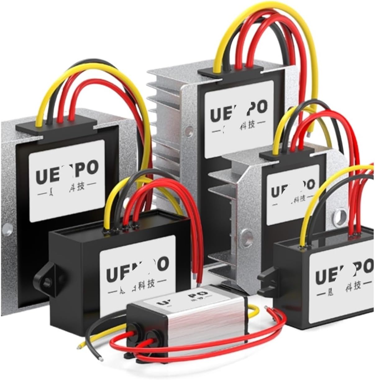 AC24V25V26V28V29V30V32V33V34V35V36V to DC5V Power Converter Step-Down Module(AC24V36V to DC5V 3A Large Plastic)