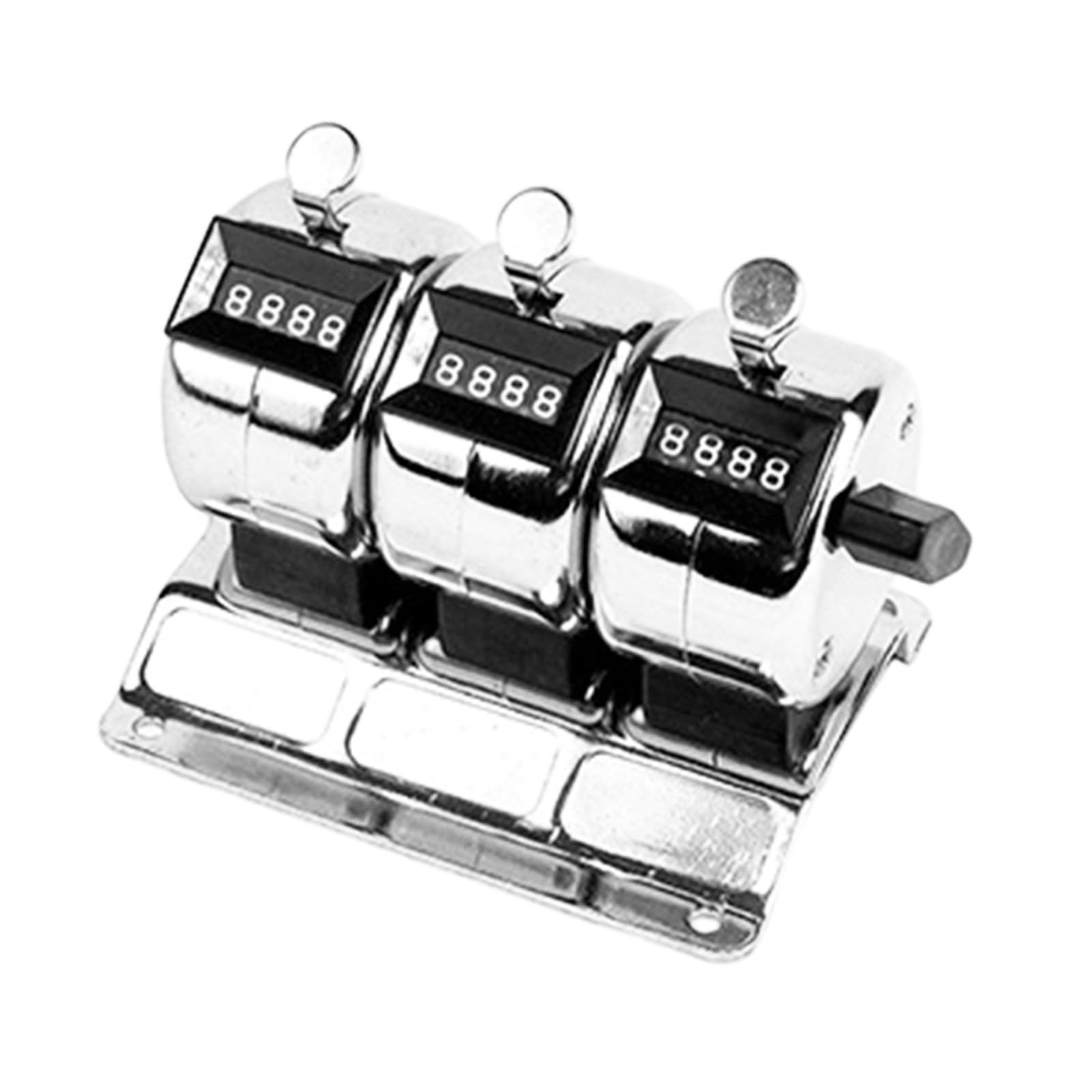 Robustes Tally Counter Werkzeug aus Metall mit Nullstellung, ergonomischem mechanischem Clicker für die Ereignisbewertung und Bastelprojekte Reset Zähler