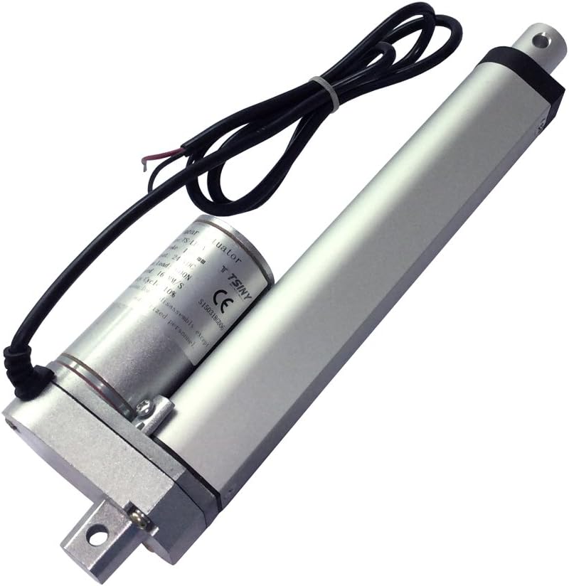 Stroke 6 Inch 150 mm Electric 24V DC Linear Actuator 600N 132lb Window Motor